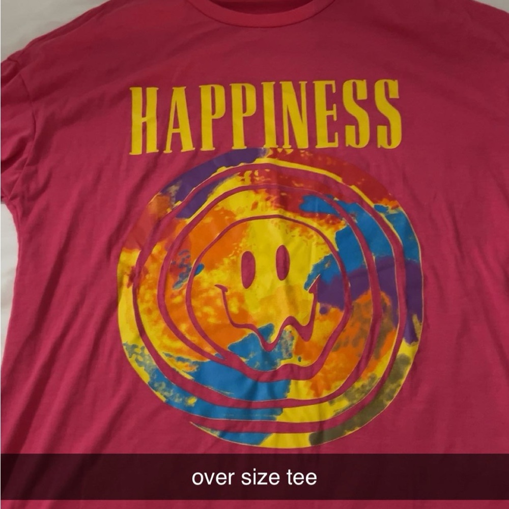 Pink Happiness Graphic Tee